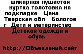 шикарная пушистая куртка-толстовка на подкладке › Цена ­ 500 - Тверская обл., Бологое г. Дети и материнство » Детская одежда и обувь   
